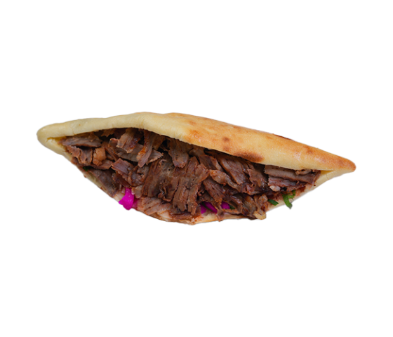 شاورما لحمة خبز عراقي	